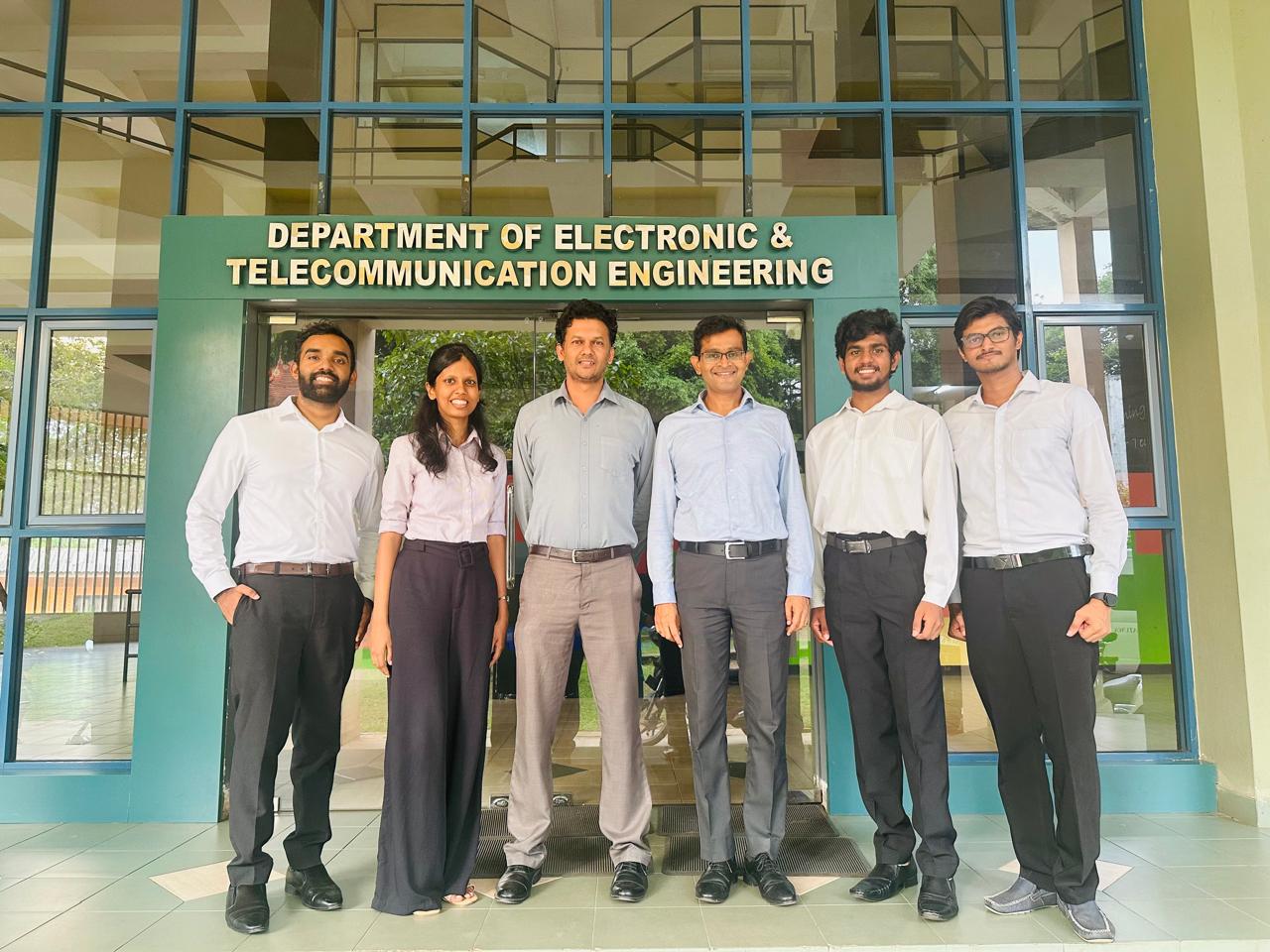 The group with our supervisors